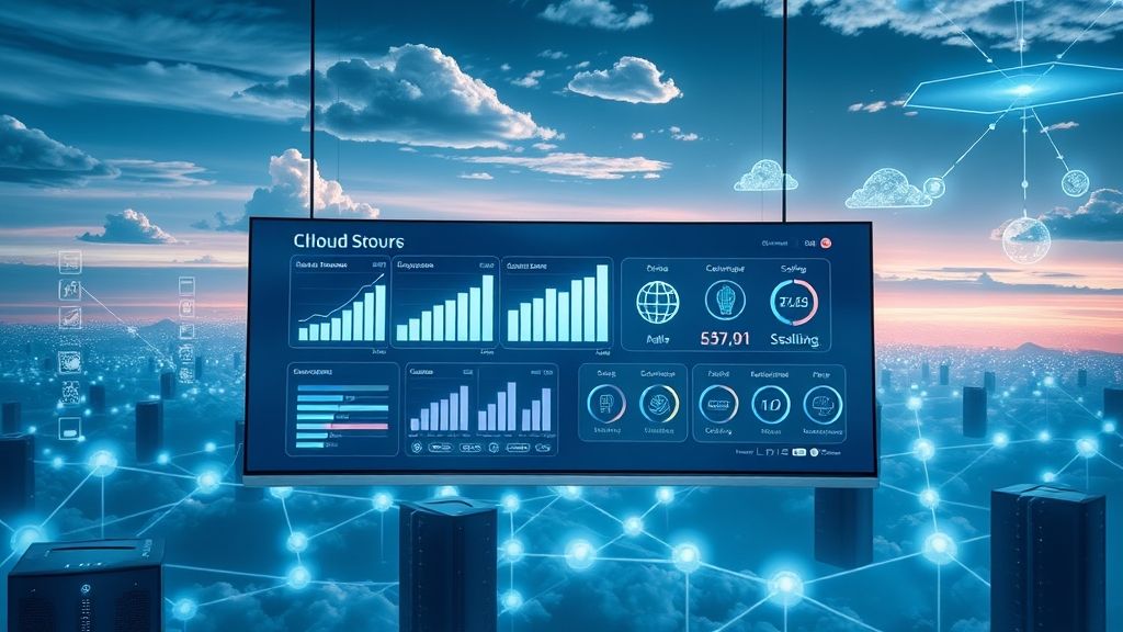 A%20high tech%2C%20digital%20cloud%20environment%20with%20multiple%20interconnected%20servers%20floating%20in%20the%20sky%2C%20representing%20the%20power%20and%20scalability%20of%20cloud%20hosting.%20In%20the%20foreground%2C%20a%20large%2C%20sleek%20monitor%20displays%20an%20enterprise level%20dashboard%2C%20showcasing%20advanced%20features%20such%20as%20resource%20allocation%2C%20real time%20analytics%2C%20and%20seamless%20scaling%20options.%20Symbols%20like%20a%20growing%20bar%20chart%2C%20cloud%20storage%20icons%2C%20and%20global%20network%20connections%20surround%20the%20screen%20to%20emphasize%20global%20reach%2C%20flexibility%2C%20and%20scalability.%20Add%20visual%20elements%20like%20multiple%20data%20centers%20and%20interconnected%20networks%20to%20symbolize%20robust%20enterprise%20solutions%2C%20with%20cloud based%20infrastructure%20running%20effortlessly%20to%20support%20large scale%20businesses